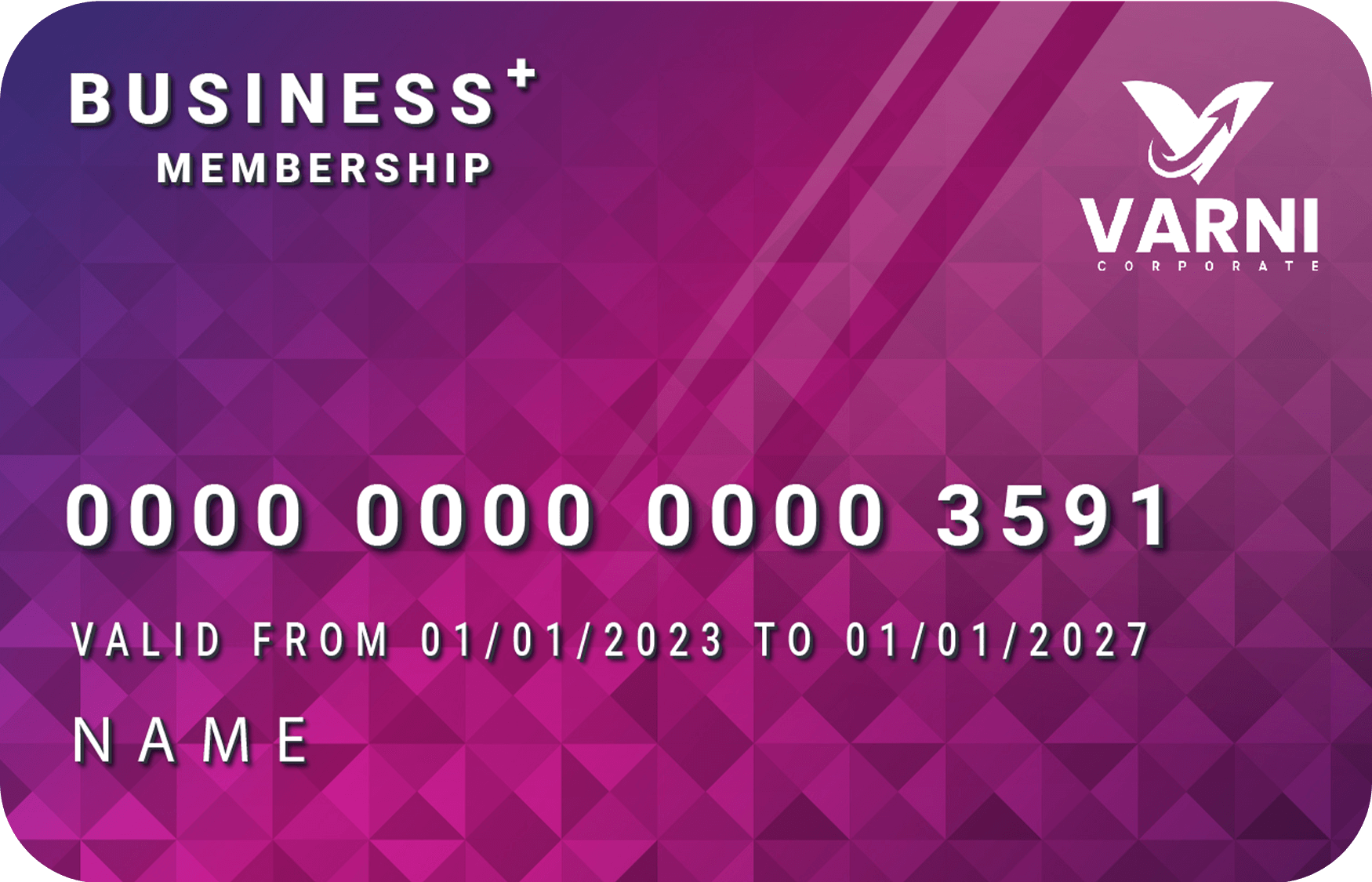 Business+ membership card